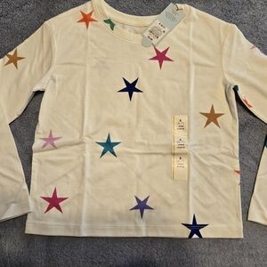 Cat & Jack Multicolor Star Long Sleeve Tee